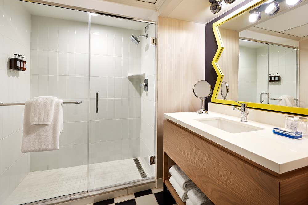 Cool walk in shower